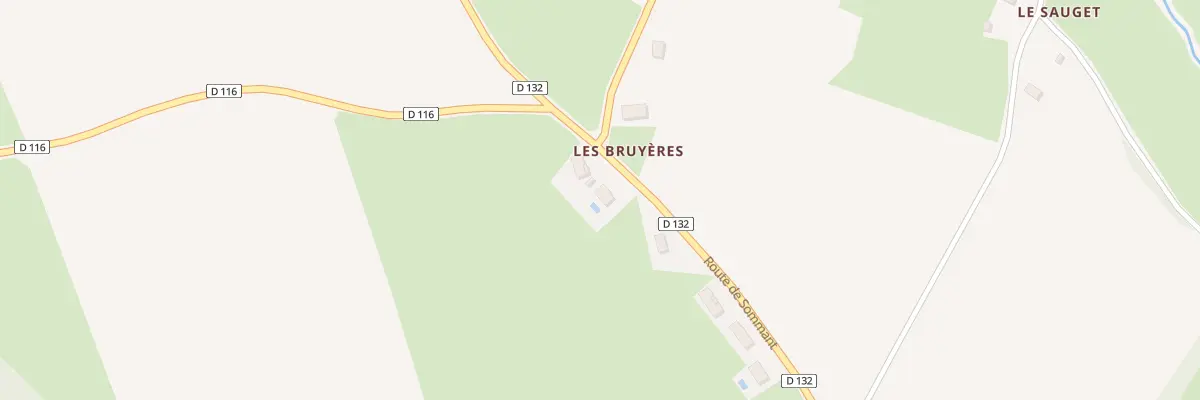 Plan du 6 Les Bruyères à Tavernay