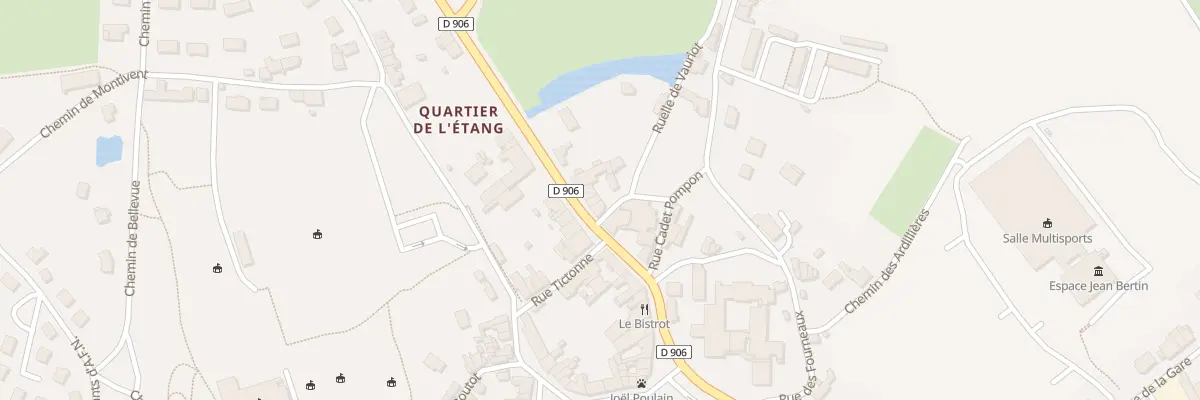 Plan du 8 Rue Courtépée à Saulieu