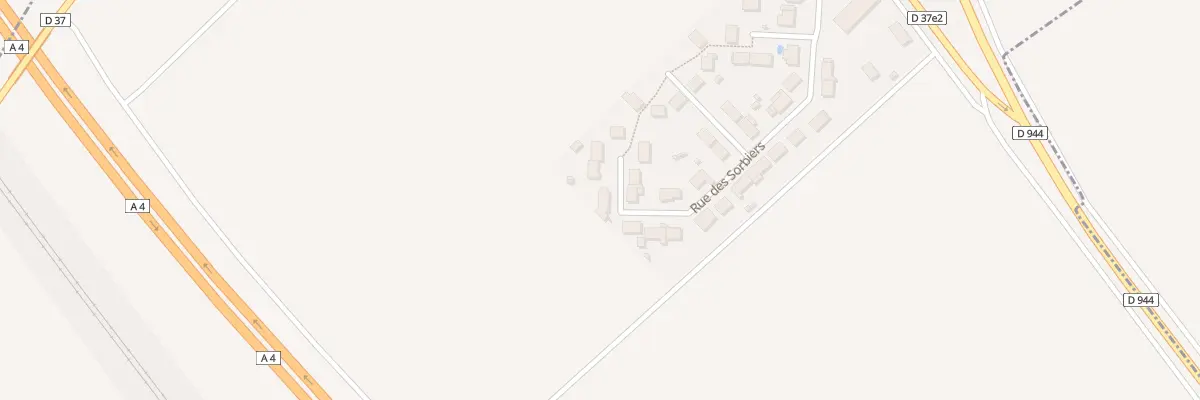 Plan du 33 Rue des Sorbiers aux Petites-Loges