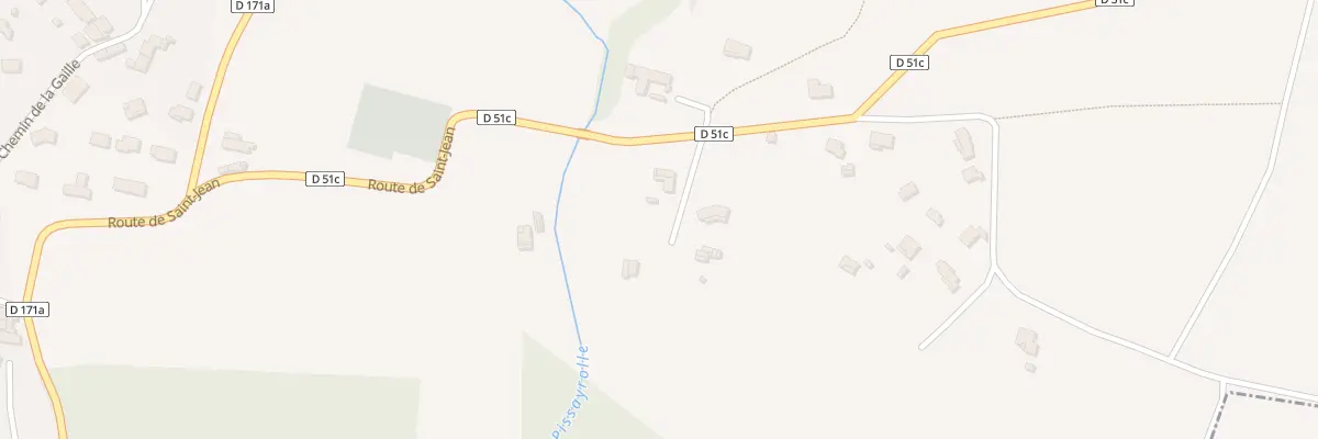Plan du 732 Rte de Saint Jean à Saint-Victor-de-Malcap