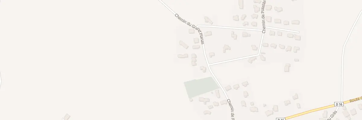 Plan du 4 Che du Grand Planas à Allègre-les-Fumades
