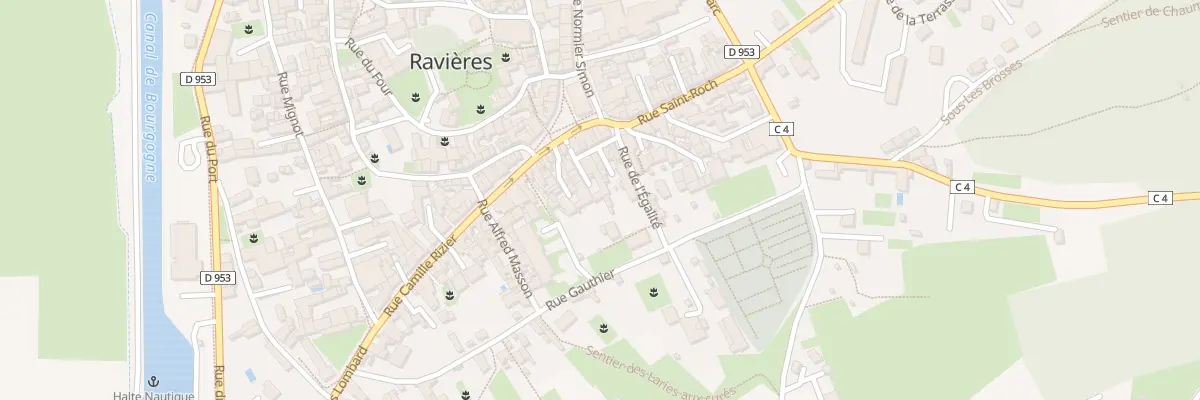 Plan du 10 Rle des Theureaux à Ravières
