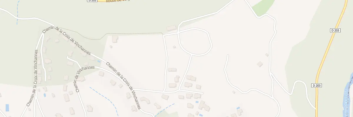 Plan du 499 Lot les Hauts de Vinchannes à Joyeuse