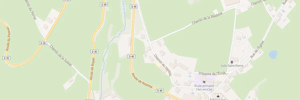 Plan du 329 Che du Ventou à Jarnosse