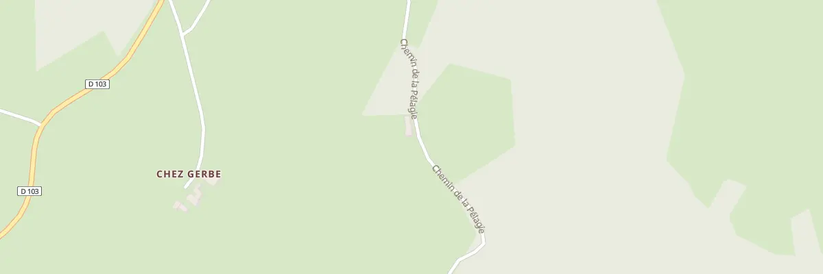 Plan du 5073 Chez Mathelin à Croizet-sur-Gand
