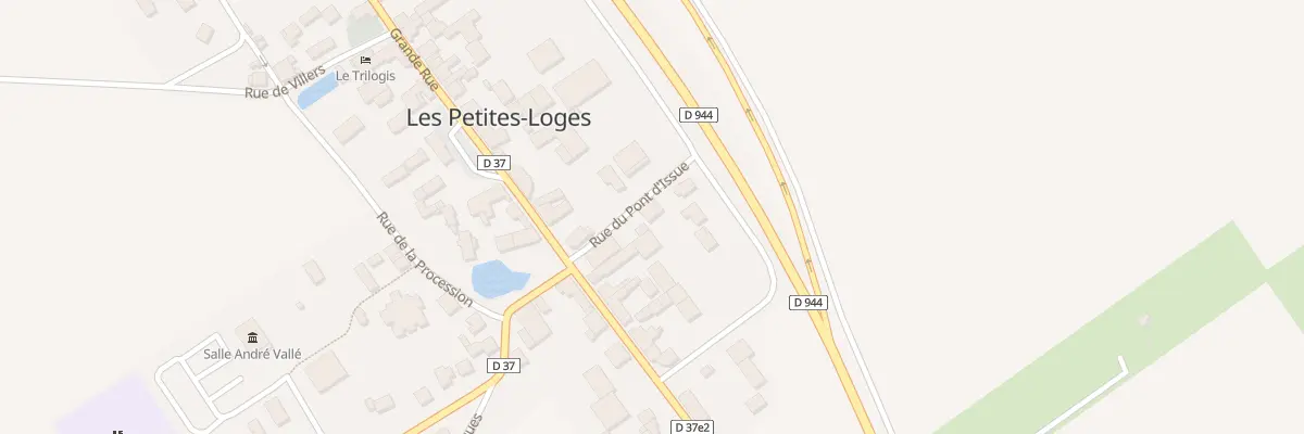 Plan du 2 Rue du Pont d’Issue aux Petites-Loges