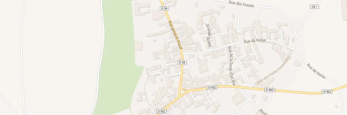 Plan du 4 Rue du Centre à Arthonnay