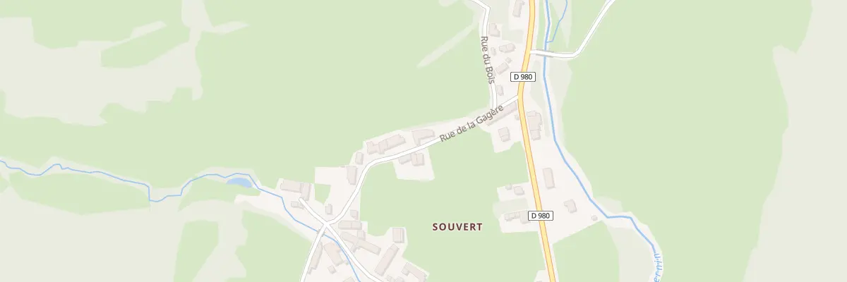 Plan du 126 Rue de la Gagère à Chissey-en-Morvan