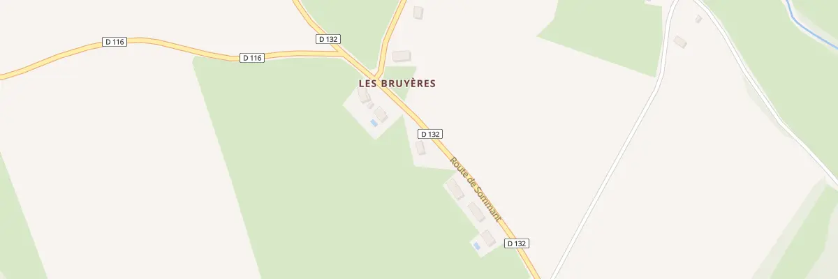 Plan du 8 Les Bruyères à Tavernay