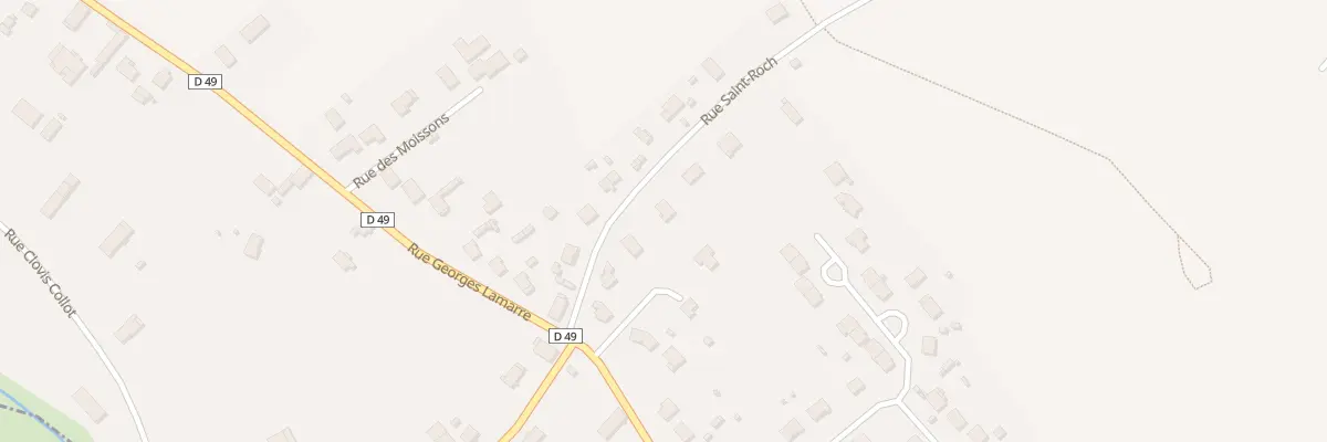 Plan du 8 Rue Saint Roch à Villemoyenne