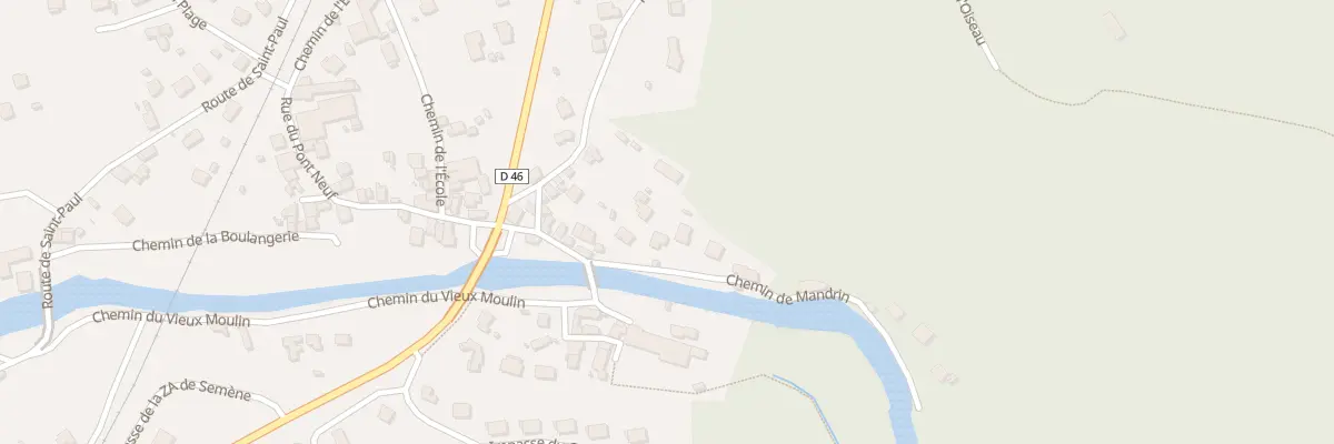 Plan du 15 Che de Mandrin à Aurec-sur-Loire
