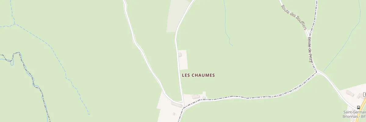 Plan du 5101 Les Chaumes à Prizy
