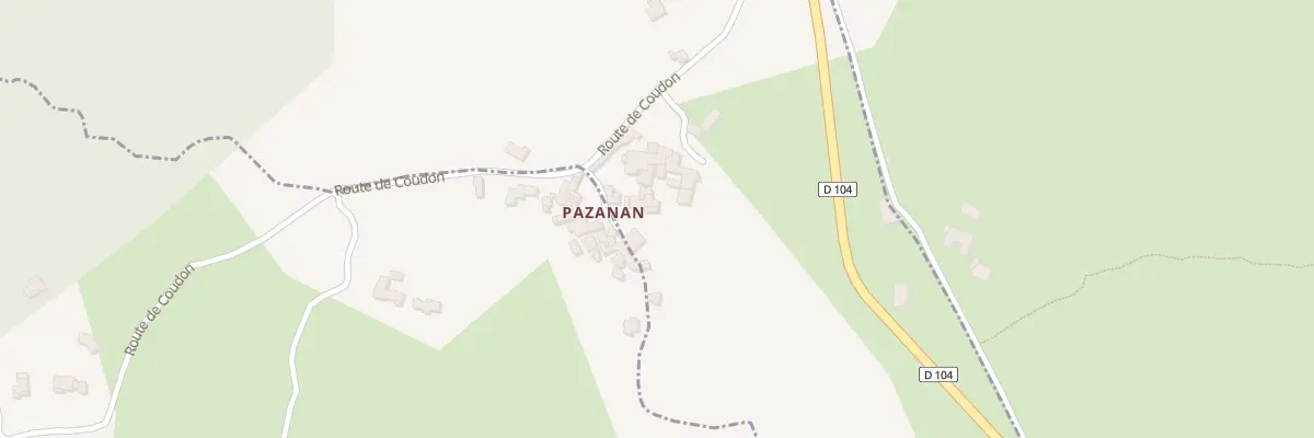 Plan du 5217 Le Pazanan aux Assions
