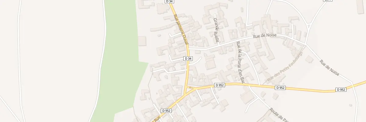Plan du 10 Rue du Centre à Arthonnay