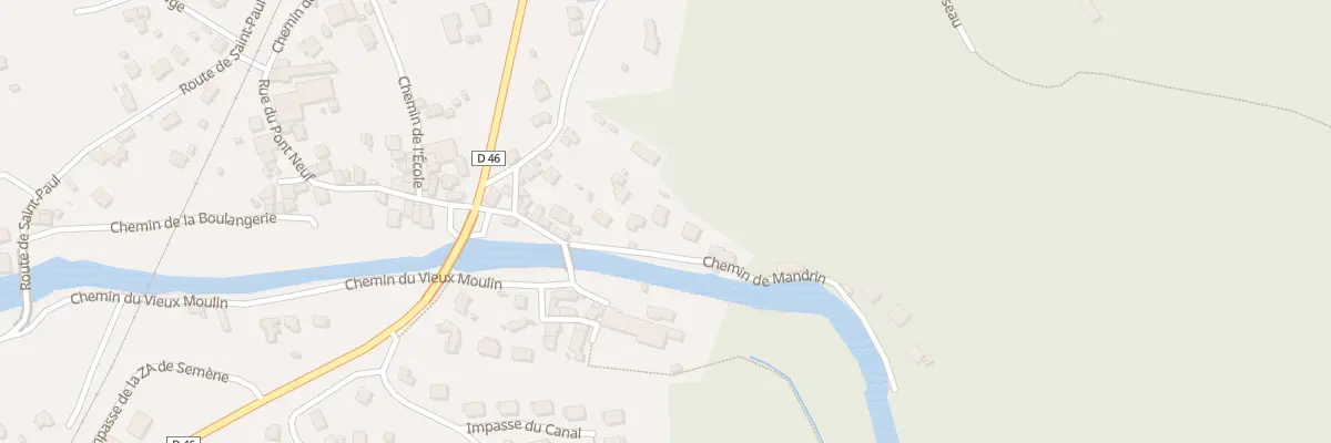 Plan du 133 Che de Mandrin à Aurec-sur-Loire