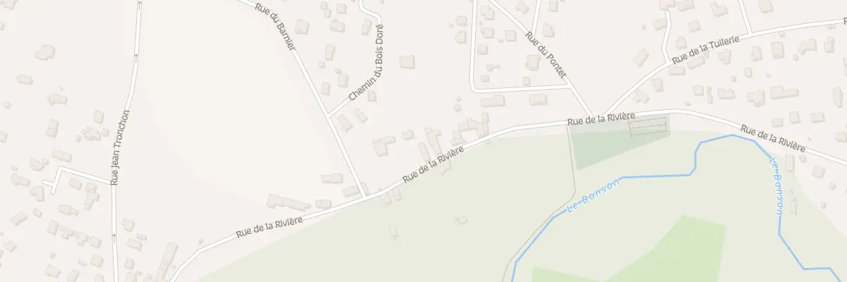 Plan du 15 Rue de la Rivière à Bonson
