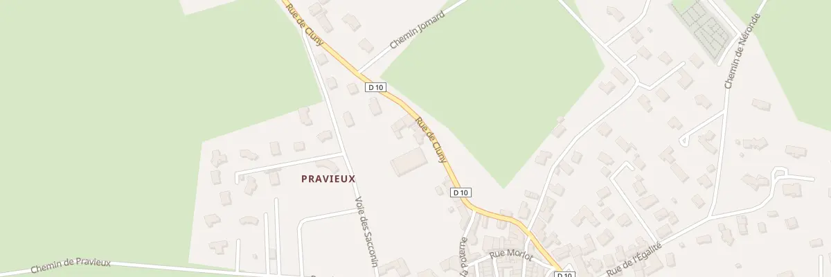 Plan du 285 Rue de Cluny à Pouilly-lès-Feurs