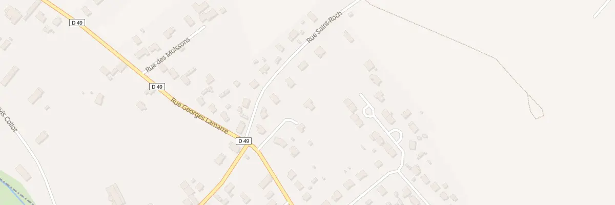 Plan du 6 Rue des Vergers à Villemoyenne