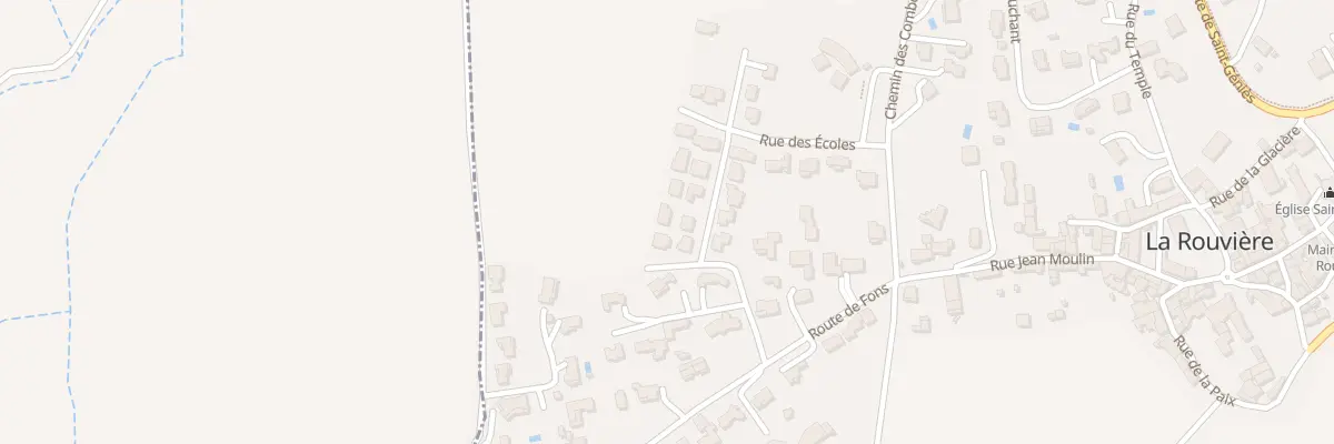 Plan du 31 Rue Marie Curie à La Rouvière