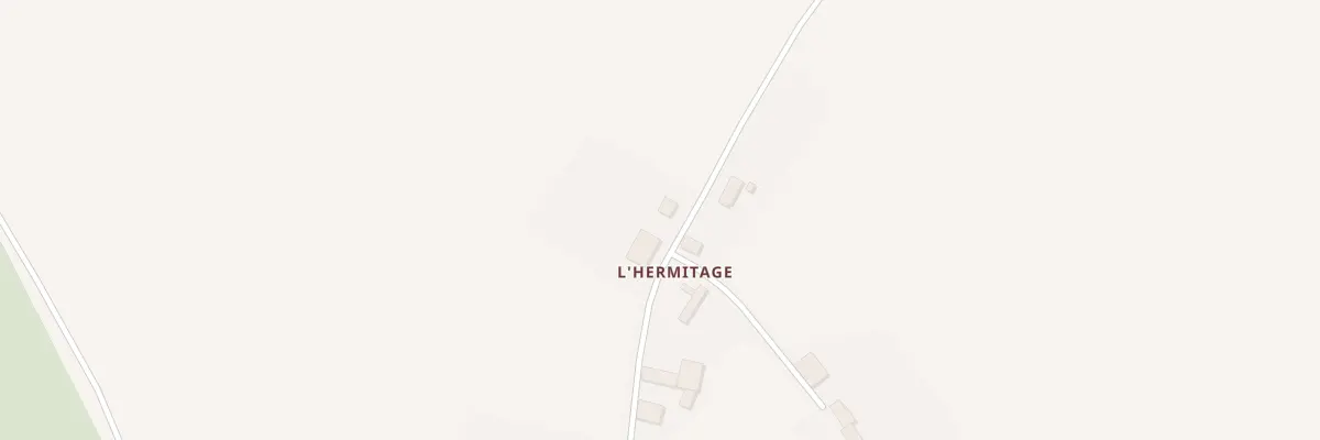 Plan du 2 L’Hermitage à Hannappes