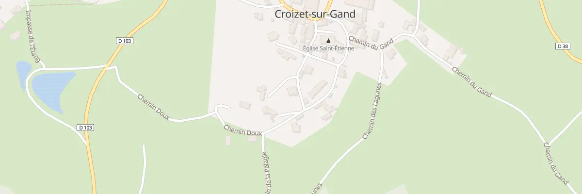 Plan du 8 Rue du 19 Mars 1962 à Croizet-sur-Gand