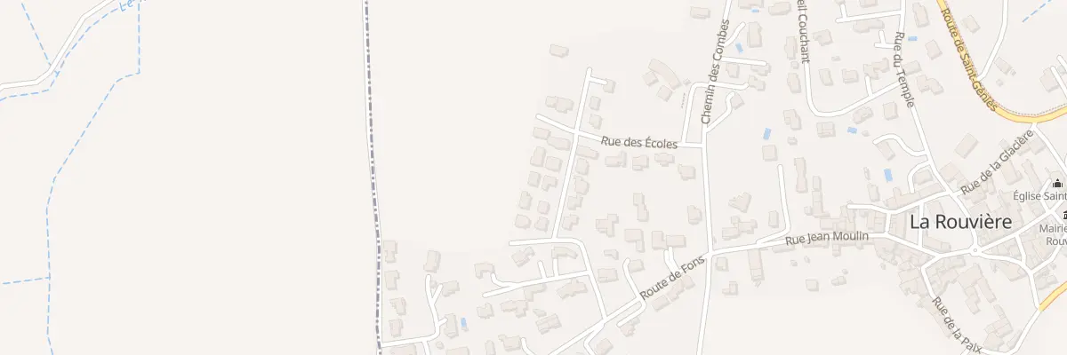 Plan du 33 Rue Marie Curie à La Rouvière