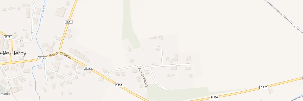 Plan du 10 Rue de Naudin à Condé-lès-Herpy