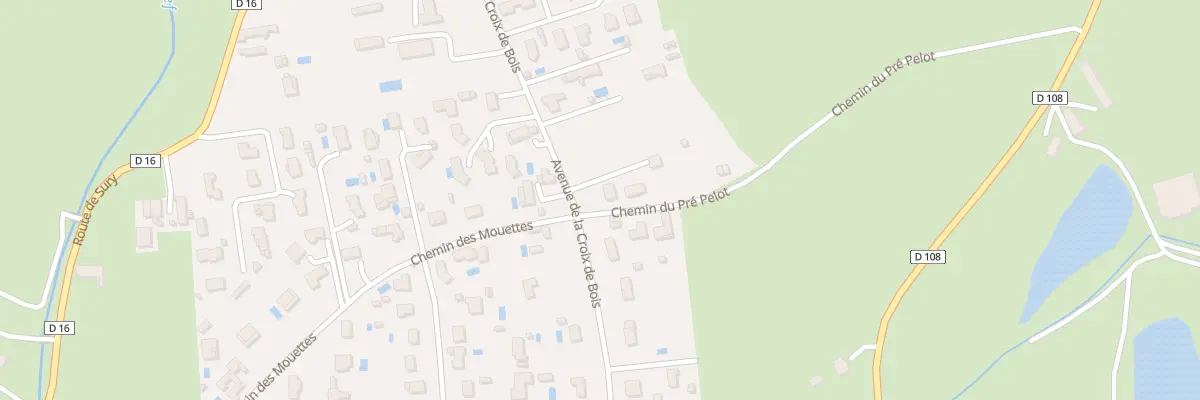 Plan du 309 Av de la Croix de Bois à Craintilleux