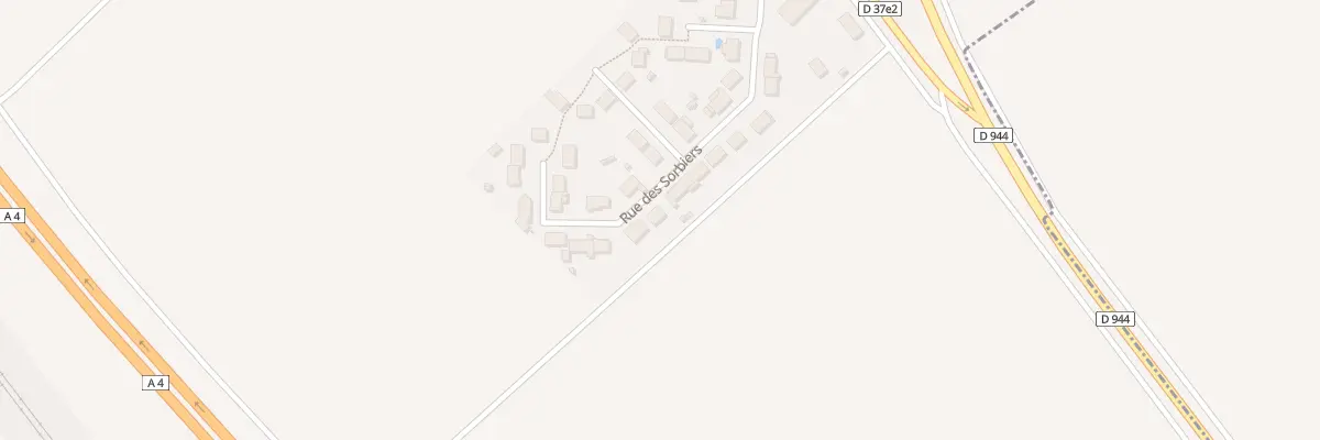 Plan du 23 Rue des Sorbiers aux Petites-Loges