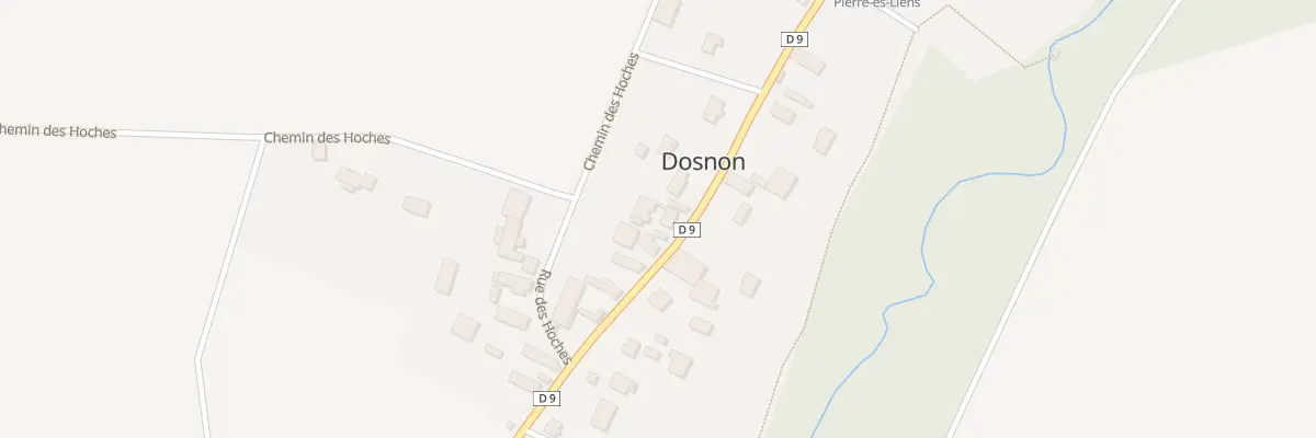 Plan du 26 Rue de la Lhuitrelle à Dosnon