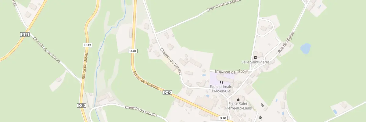 Plan du 230 Che du Ventou à Jarnosse