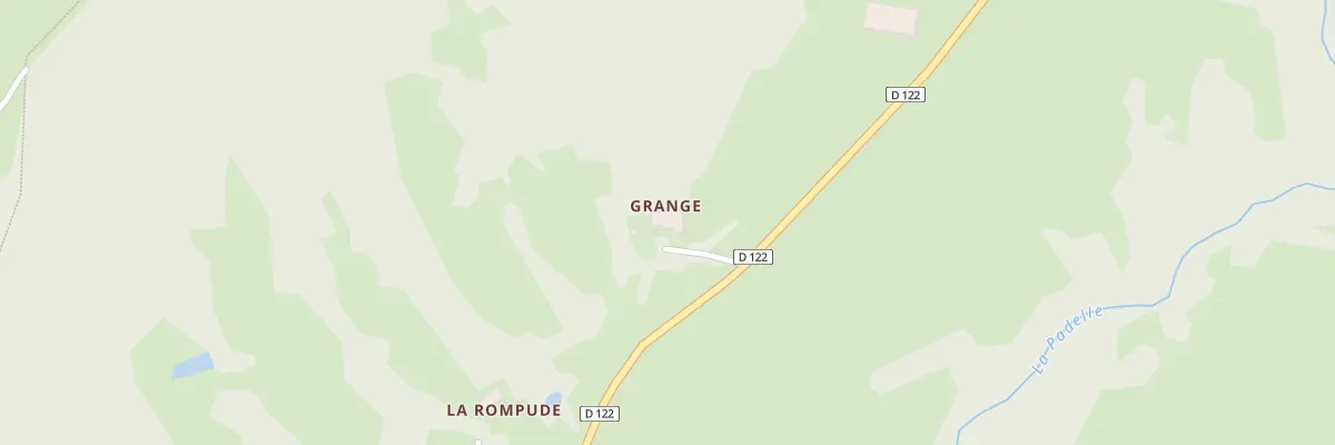 Plan du 5073 Busseylles à Sagnes-et-Goudoulet