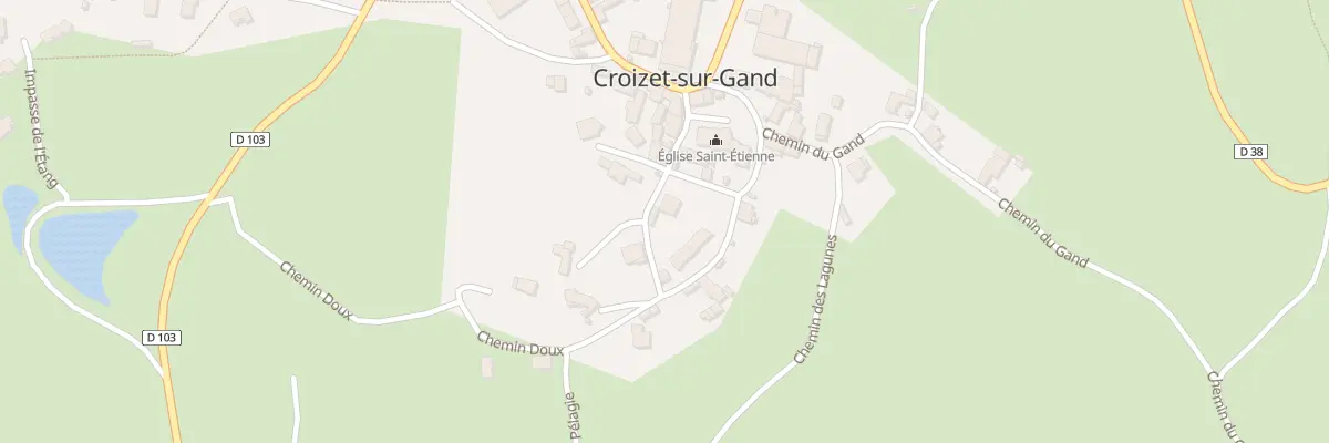 Plan du 21 Rue du 19 Mars 1962 à Croizet-sur-Gand