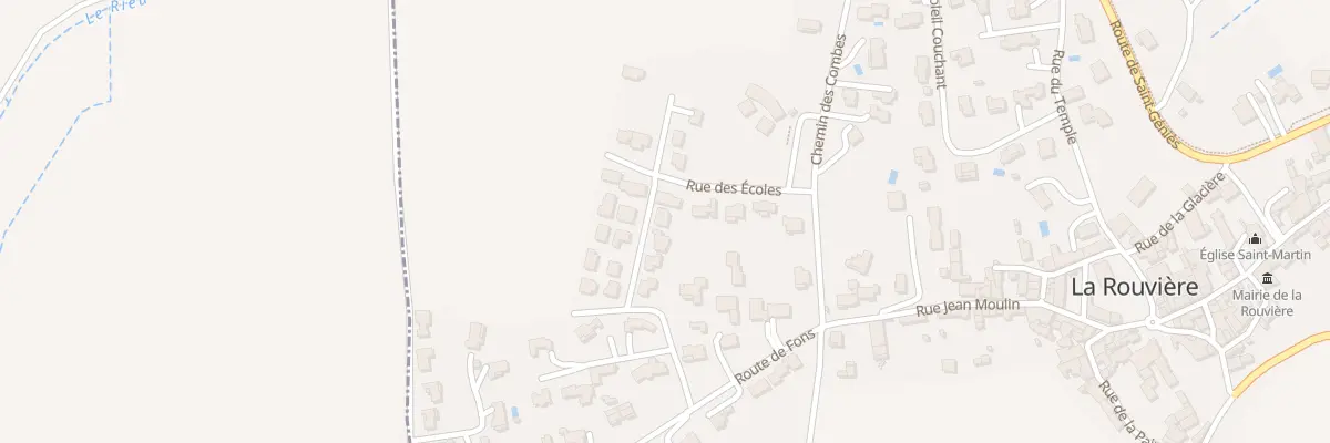 Plan du 72 Rue Marie Curie à La Rouvière