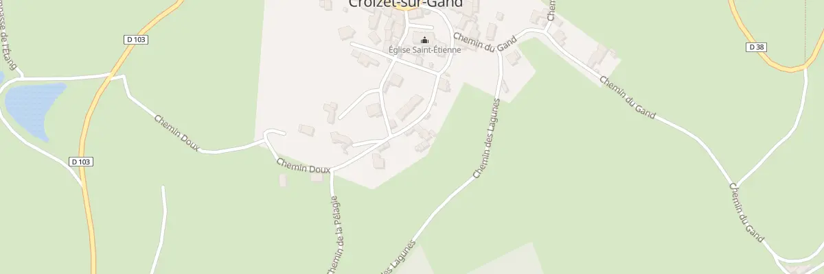 Plan du 75 Che Doux à Croizet-sur-Gand