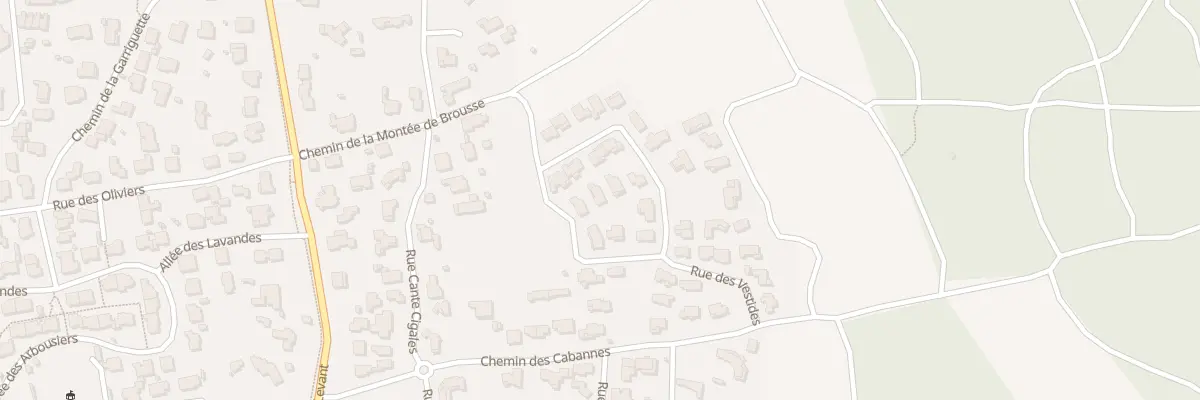 Plan du 234 Rue du Grés à Vergèze