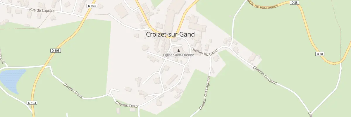 Plan du 140 Che de Ronde à Croizet-sur-Gand