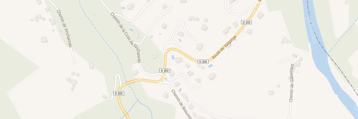 Plan du 440 Rte de Valgorge à Joyeuse