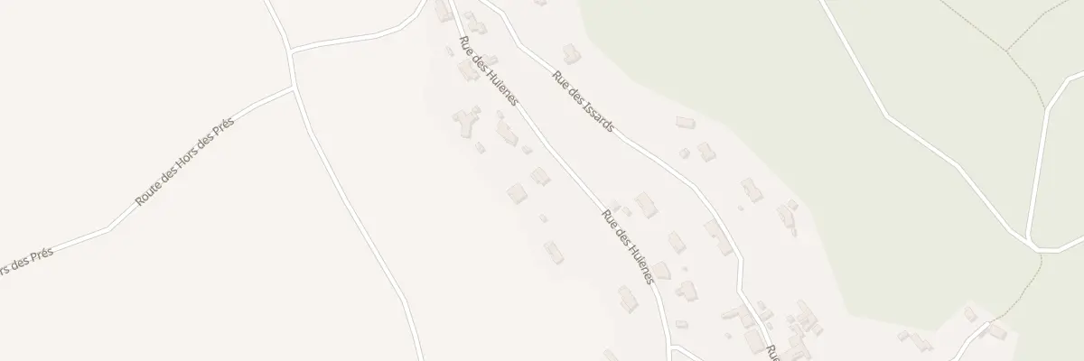 Plan du 381 Che des Huienes à Euzet