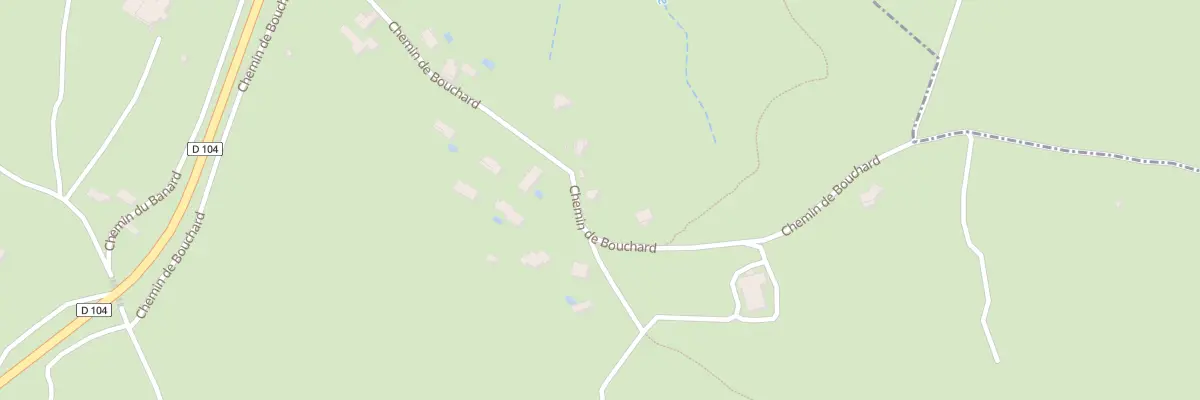 Plan du 671 Che de Bouchard à Lablachère