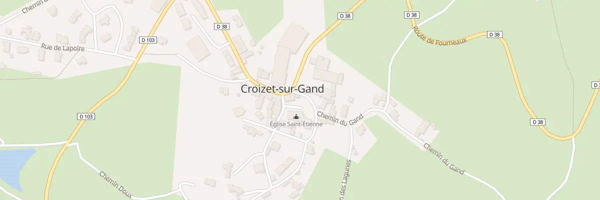 Plan du 10 Che de Ronde à Croizet-sur-Gand
