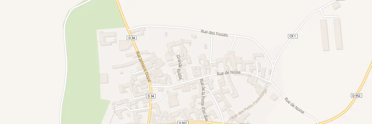 Plan du 2 Gde Ruelle à Arthonnay