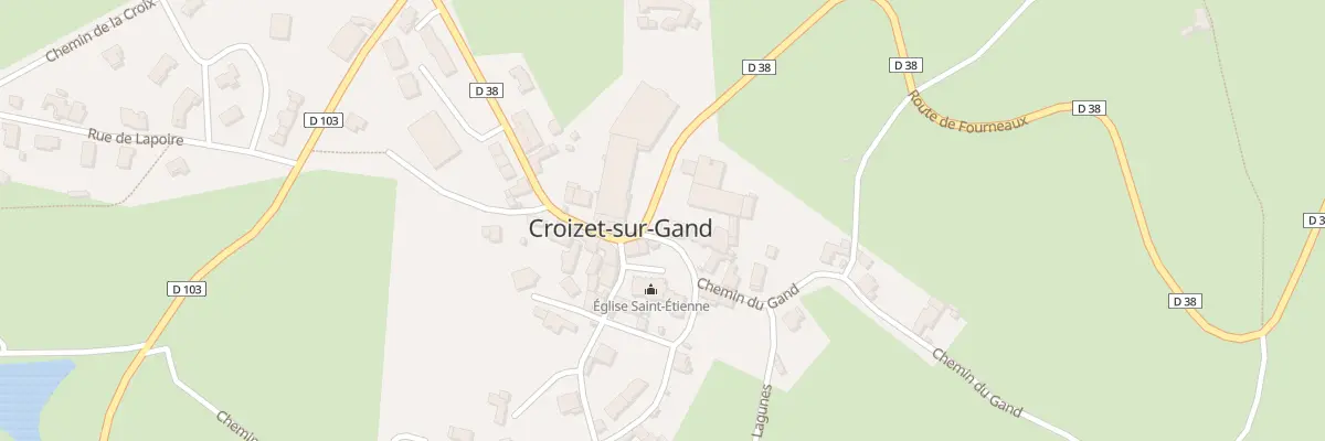 Plan du 21 Che de Ronde à Croizet-sur-Gand