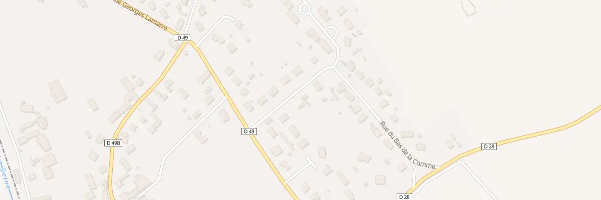 Plan du 8 Rue de la Planchotte à Villemoyenne