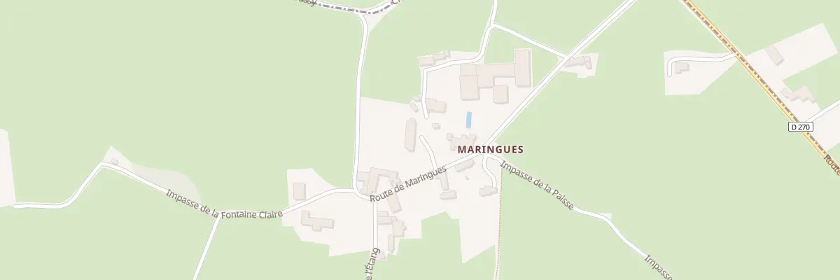Plan du 360 Rte de Maringues à Saint-Julien-de-Civry