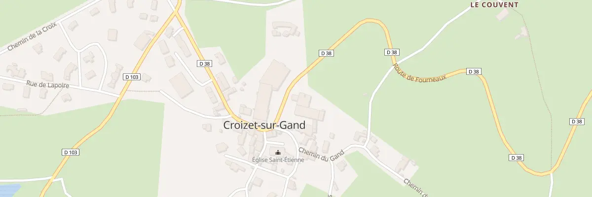 Plan du 138 Rue des Tisserands à Croizet-sur-Gand