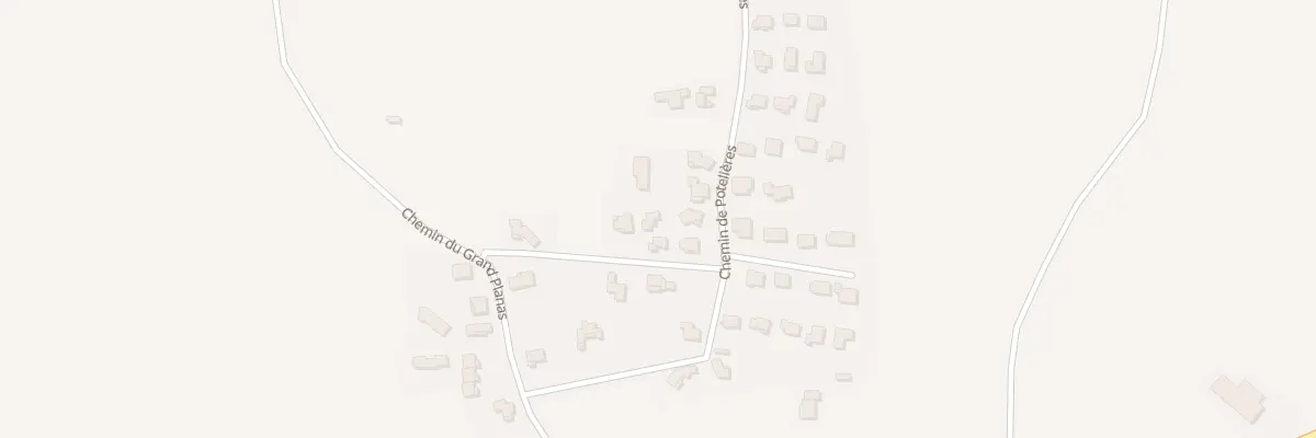 Plan du 508 Che de Potelières à Allègre-les-Fumades