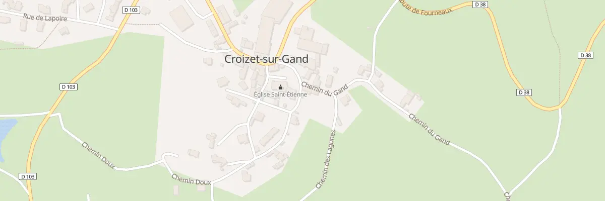 Plan du 71 Che de Ronde à Croizet-sur-Gand