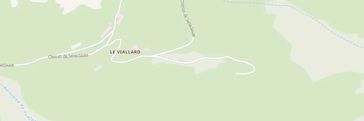 Plan du 5006 Le Viallars à La Rochette
