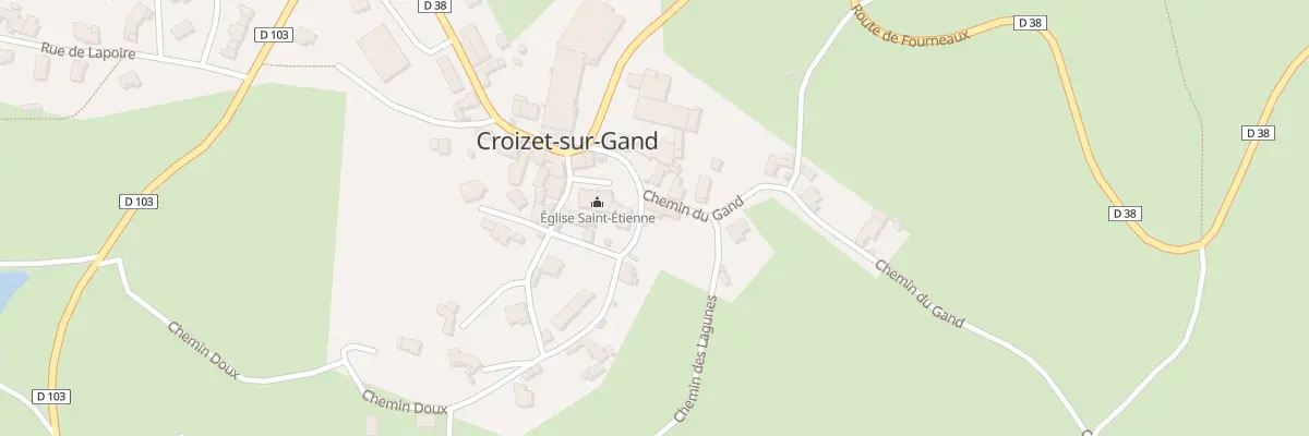 Plan du 69 Che de Ronde à Croizet-sur-Gand